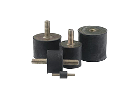 Sylinterimäiset kumikiinnikkeet, AISI 316