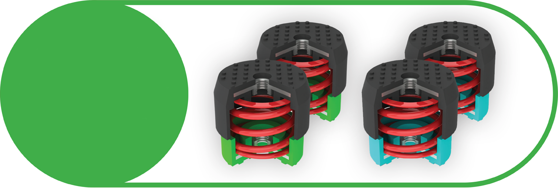 FDHL Green Vibration damper kit